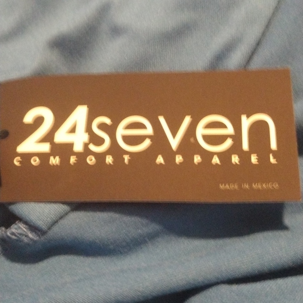 24Seven Luxe Blue Dress – Effortless Elegance & Comfort, Women’s Size XL NWT - Picture 5 of 8